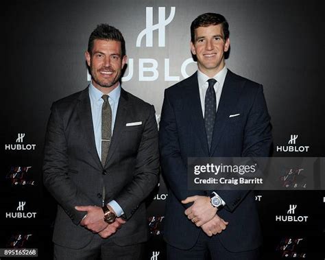 Jesse Palmer and Eli Manning attend Hublot announces Eli 